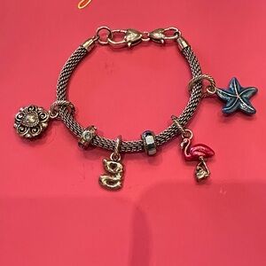 Brighton Bracelet with Colorful Charms